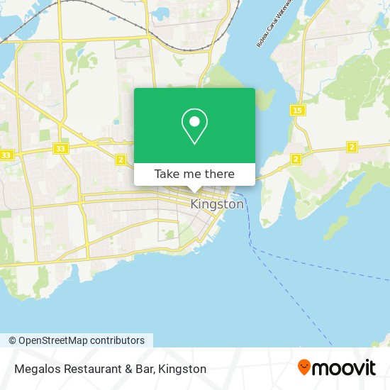Megalos Restaurant & Bar map