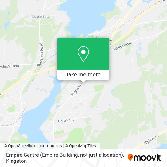Empire Centre (Empire Building, not just a location) map