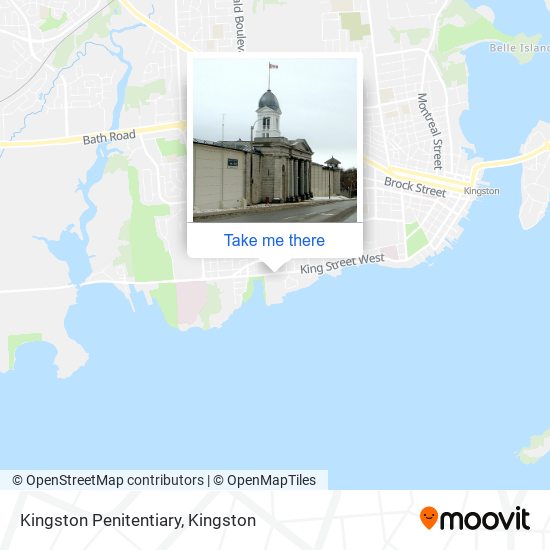 Kingston Penitentiary map