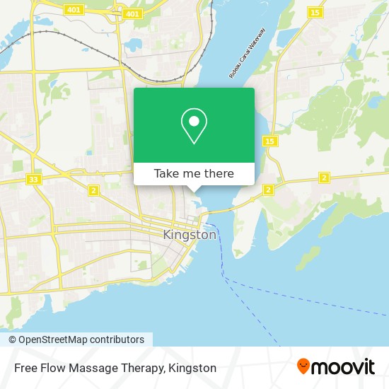 Free Flow Massage Therapy map