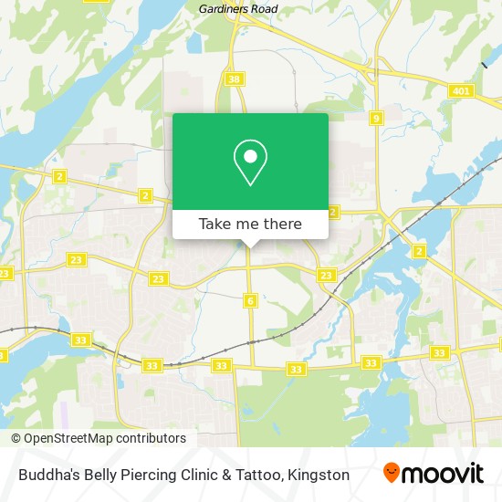 Buddha's Belly Piercing Clinic & Tattoo map