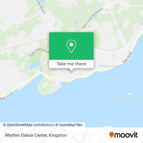 Rhythm Dance Center map