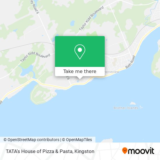 TATA's House of Pizza & Pasta map