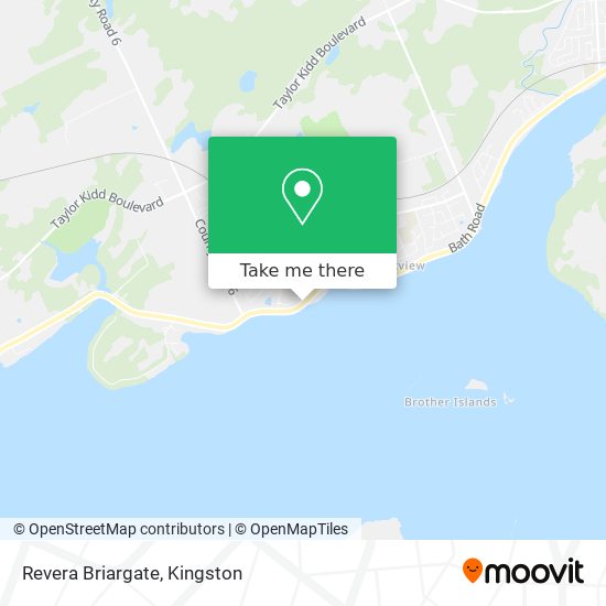 Revera Briargate map