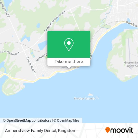 Amherstview Family Dental map
