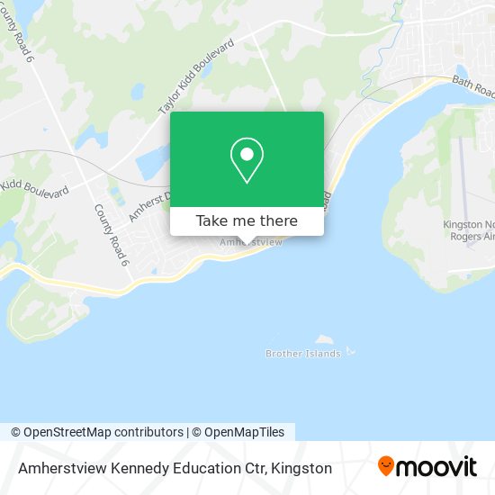 Amherstview Kennedy Education Ctr map