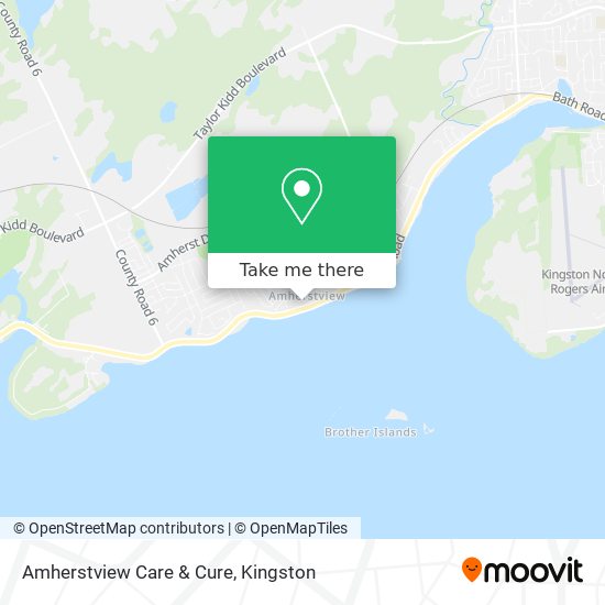 Amherstview Care & Cure map