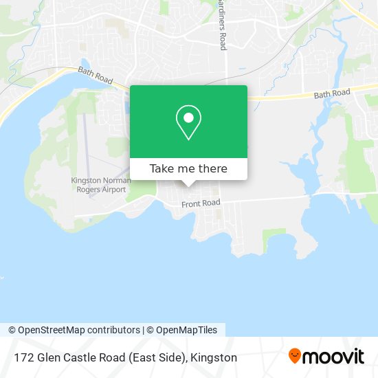 172 Glen Castle Road (East Side) map