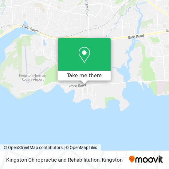 Kingston Chiropractic and Rehabilitation map