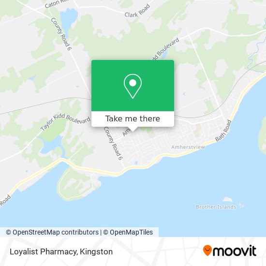 Loyalist Pharmacy map