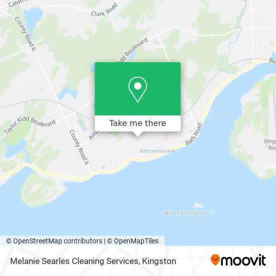Melanie Searles Cleaning Services map