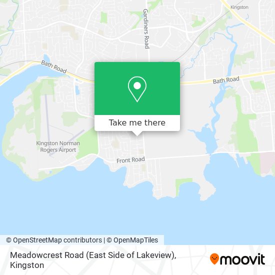 Meadowcrest Road (East Side of Lakeview) map