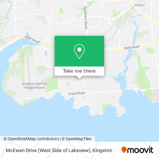 McEwen Drive (West Side of Lakeview) map