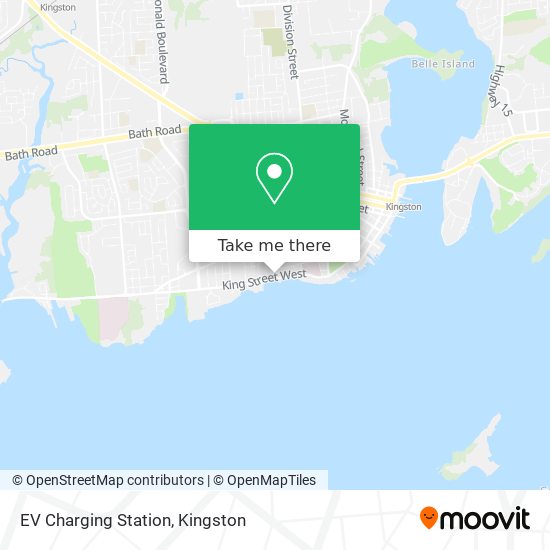 EV Charging Station map