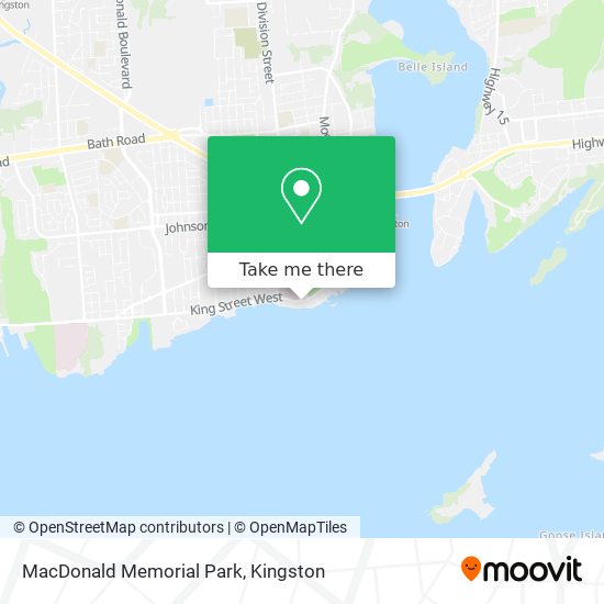 MacDonald Memorial Park map