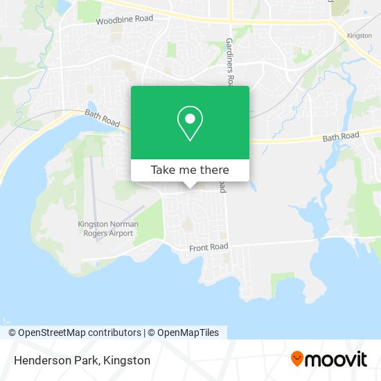 Henderson Park map