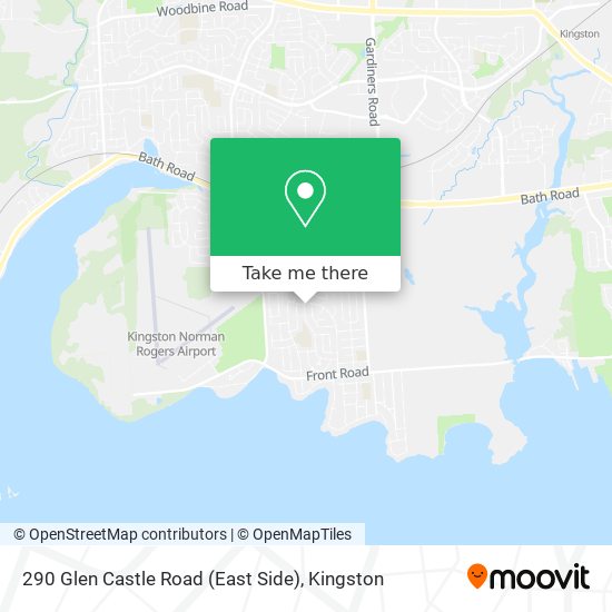 290 Glen Castle Road (East Side) map