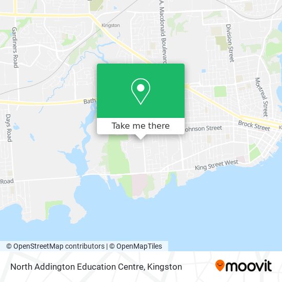 North Addington Education Centre map