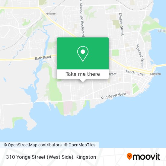 310 Yonge Street (West Side) map