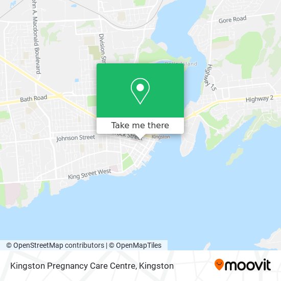 Kingston Pregnancy Care Centre map