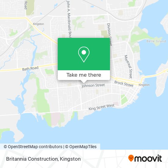 Britannia Construction map