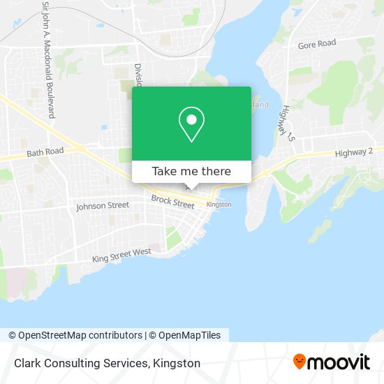 Clark Consulting Services map