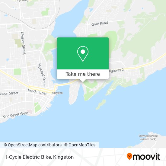 I-Cycle Electric Bike map