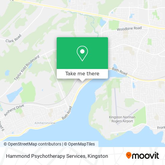 Hammond Psychotherapy Services map