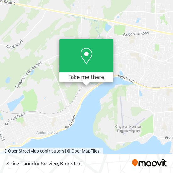 Spinz Laundry Service map