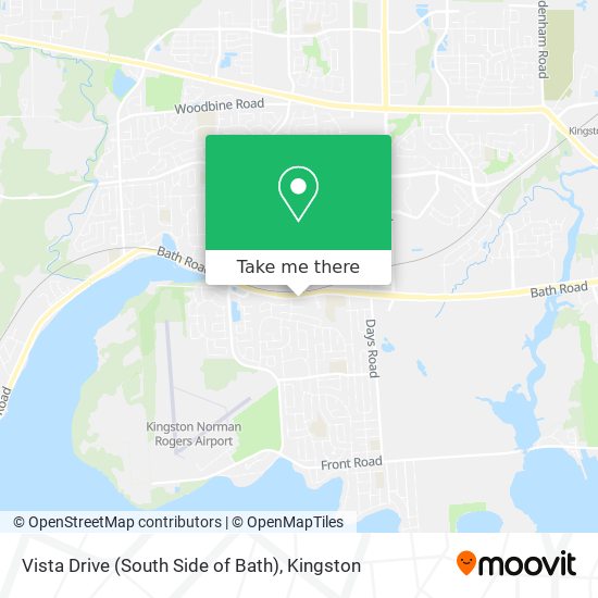 Vista Drive (South Side of Bath) map