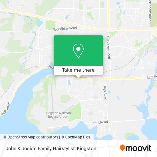 John & Josie's Family Hairstylist map