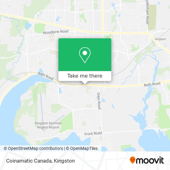 Coinamatic Canada map