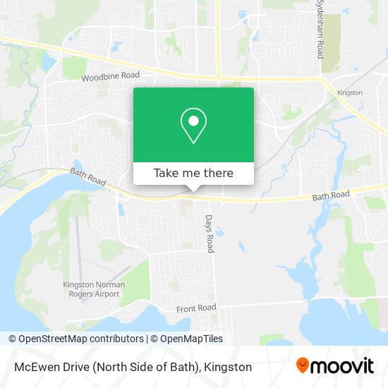 McEwen Drive (North Side of Bath) map