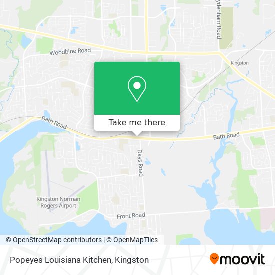 Popeyes Louisiana Kitchen map