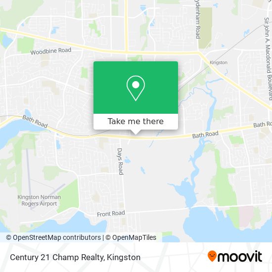 Century 21 Champ Realty map