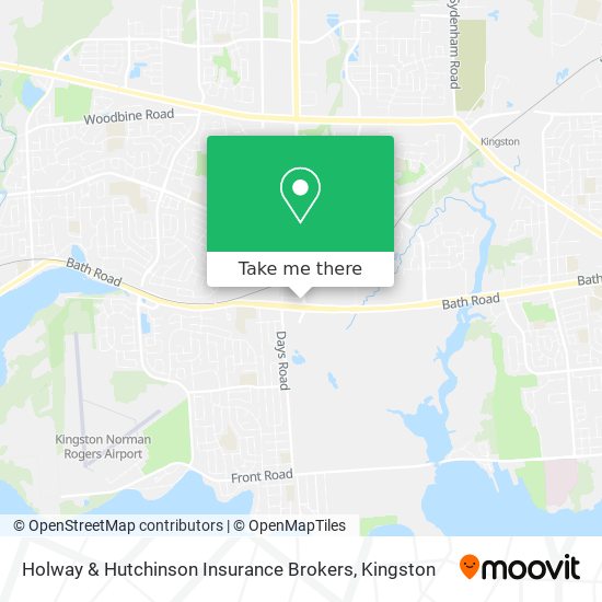 Holway & Hutchinson Insurance Brokers map