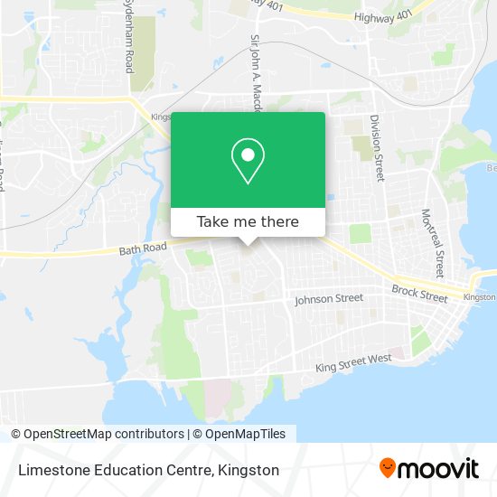 Limestone Education Centre map