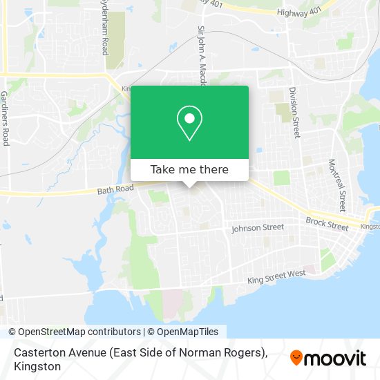 Casterton Avenue (East Side of Norman Rogers) plan