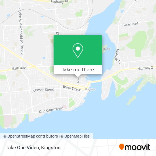 Take One Video map