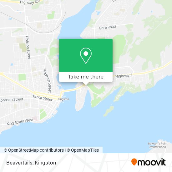 Beavertails map
