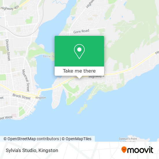 Sylvia's Studio map