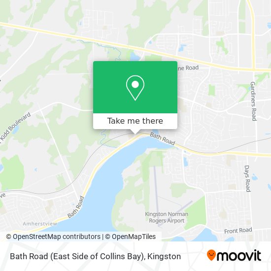 Bath Road (East Side of Collins Bay) map