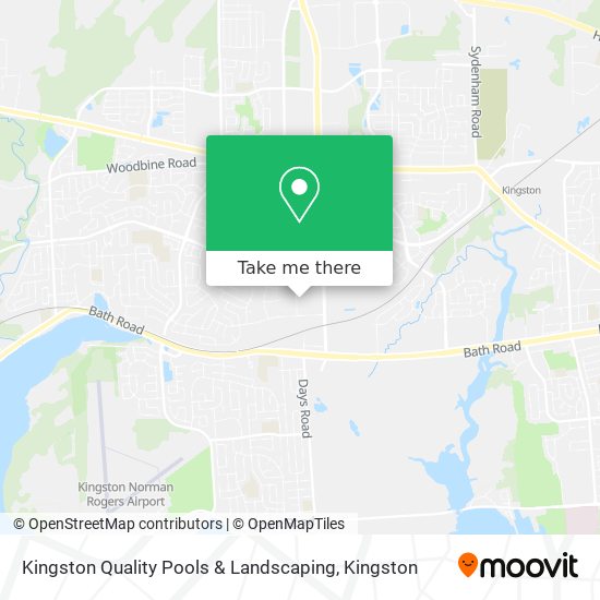 Kingston Quality Pools & Landscaping map