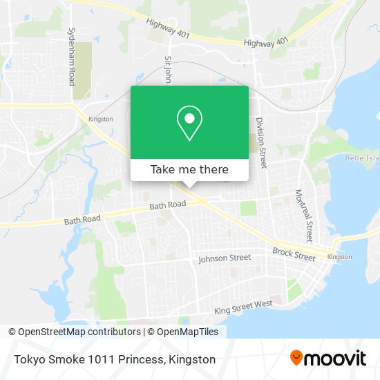Tokyo Smoke 1011 Princess map