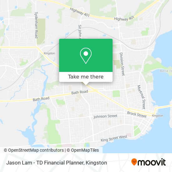 Jason Lam - TD Financial Planner map