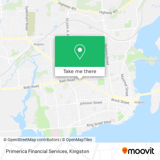 Primerica Financial Services map