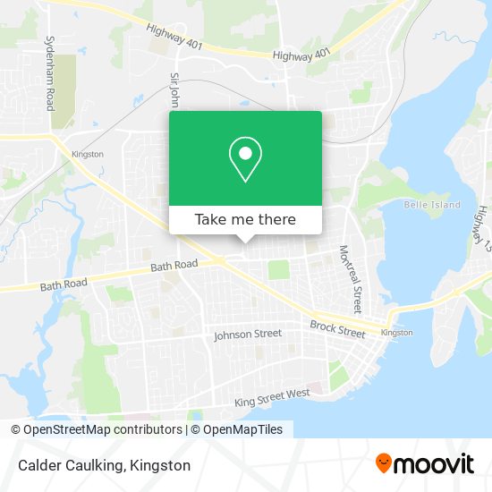 Calder Caulking map