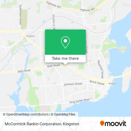 McCormick Rankin Corporation map