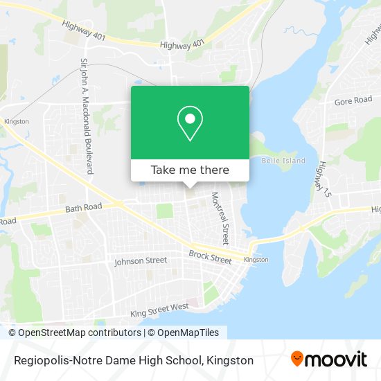 Regiopolis-Notre Dame High School plan
