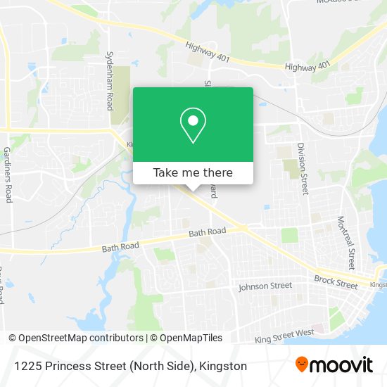 1225 Princess Street (North Side) map